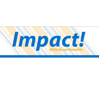Impact newsletter header|